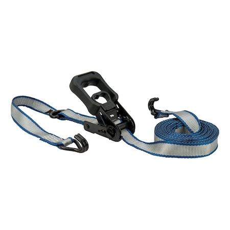 Keeper Keeper 1.25 in. W X 14 ft. L Gray Ratchet Tie Down Strap 1000 lb 1 pk A47206